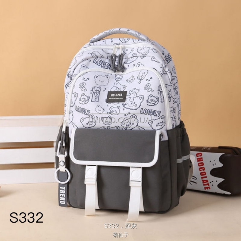 Рюкзак шкільний LOVELY TREND HD-1250  46х30х13 см. Juxianzi S332