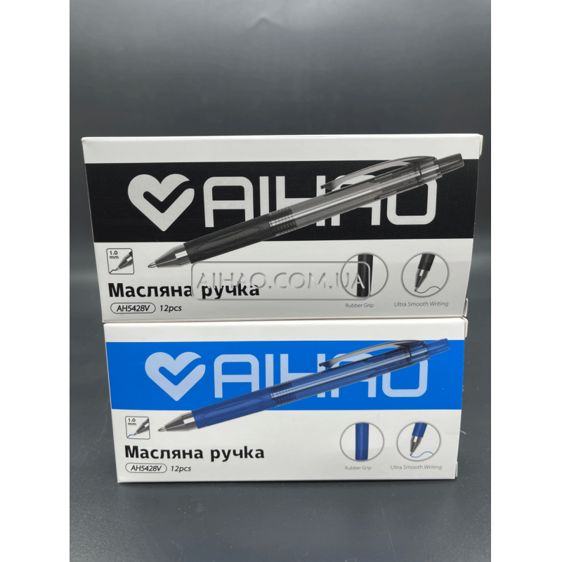 Ручка масляная автоматическая AH5428V