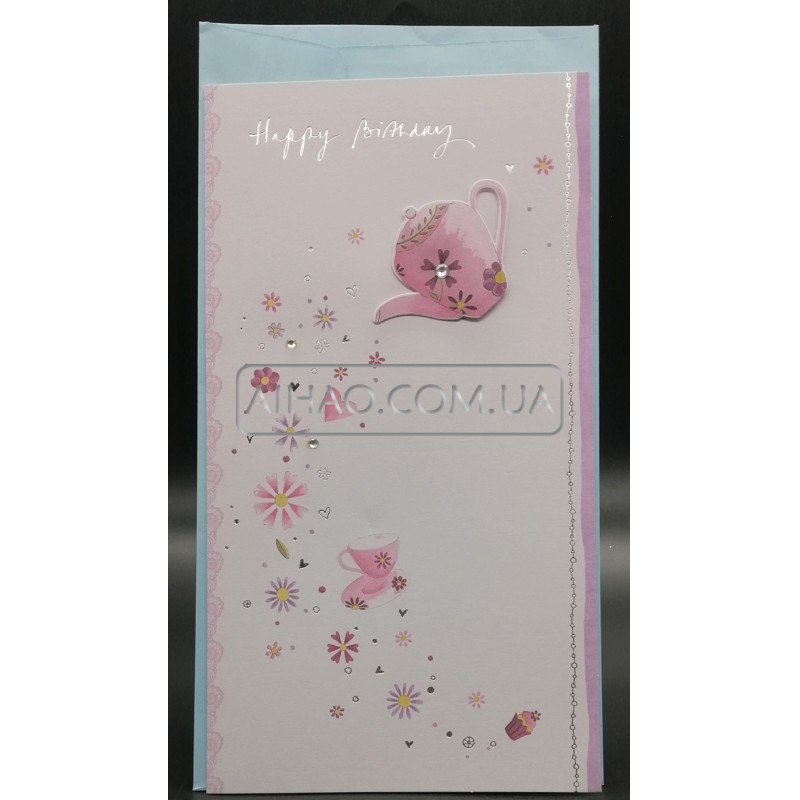 Открытка с конвертом WISH-A1601
