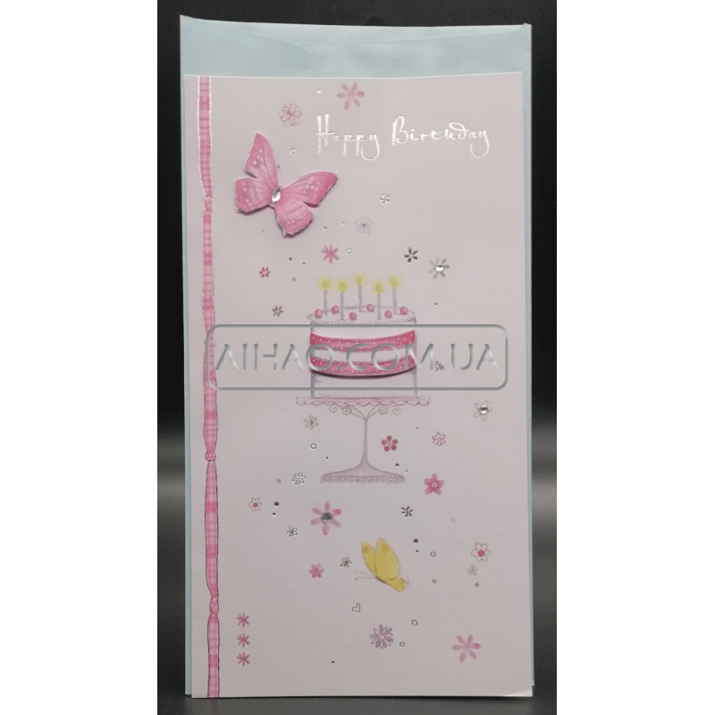 Открытка с конвертом WISH-A1601