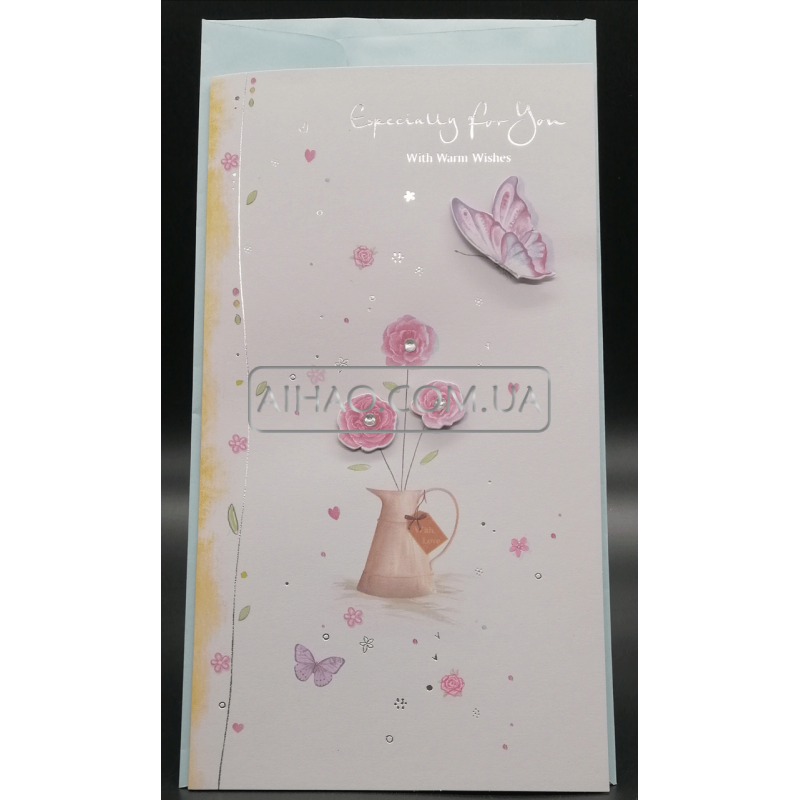 Открытка с конвертом WISH-A1601