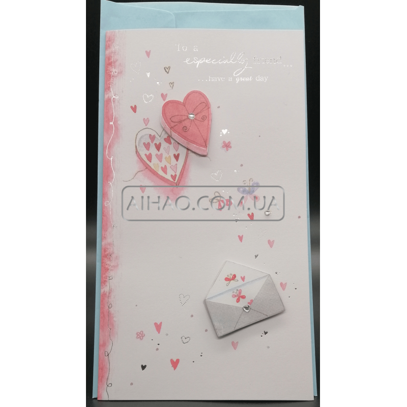 Открытка с конвертом WISH-A1601