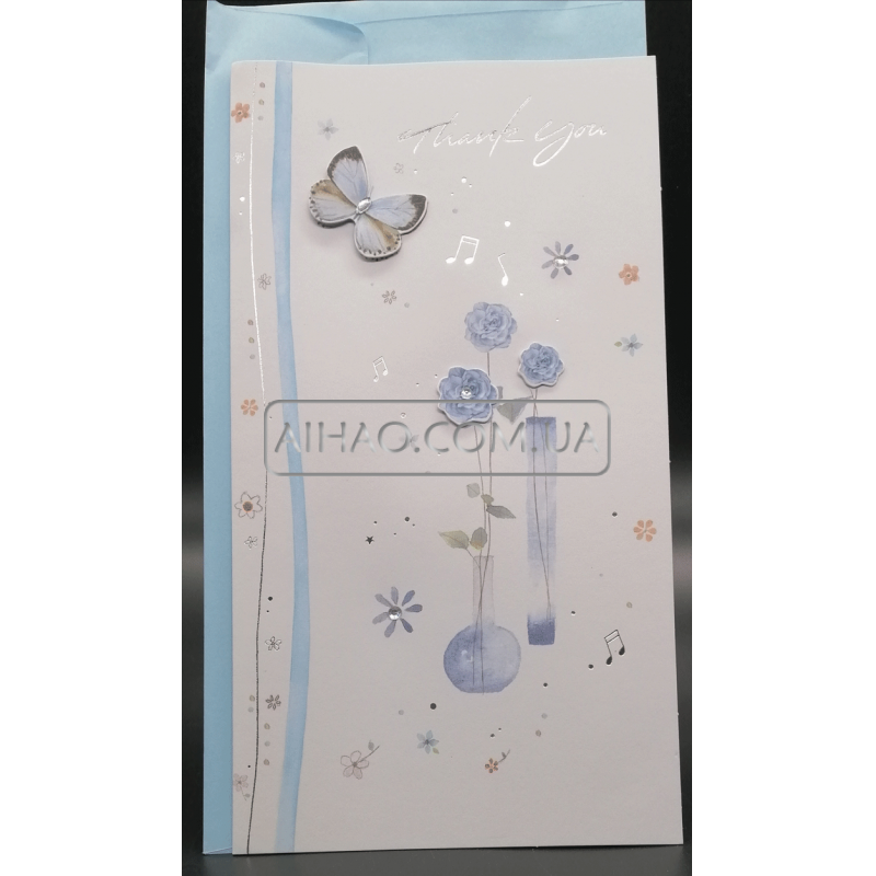 Открытка с конвертом WISH-A1601