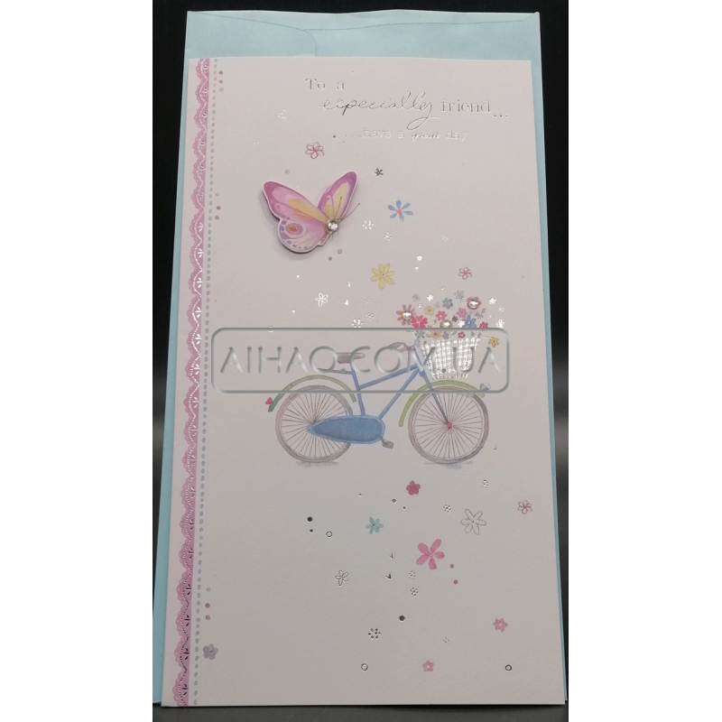 Открытка с конвертом WISH-A1601