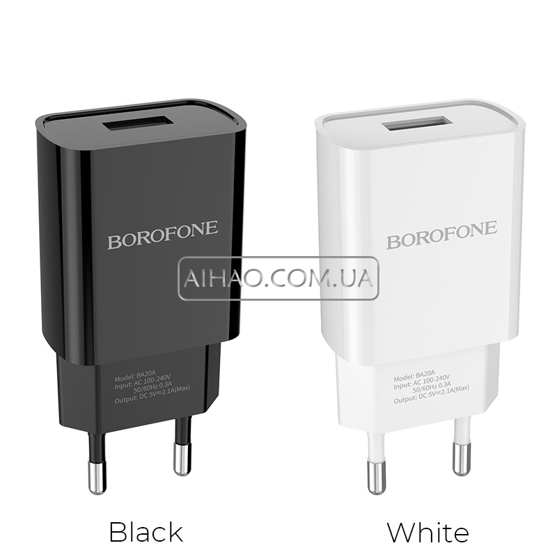 Сетевое зарядное устройство Borofone BA20A