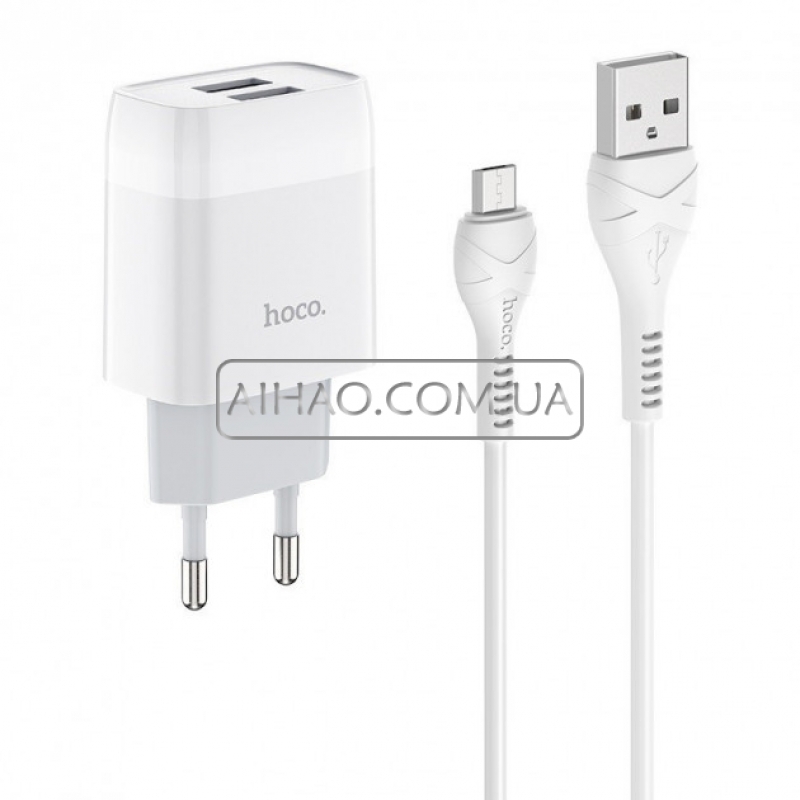 Сетевое зарядное устройство HOCO C73A Micro-USB