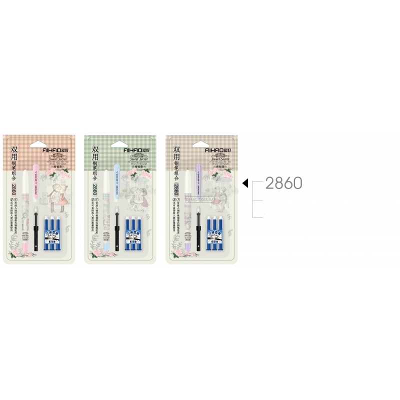 Ручка детская перьевая AH2860