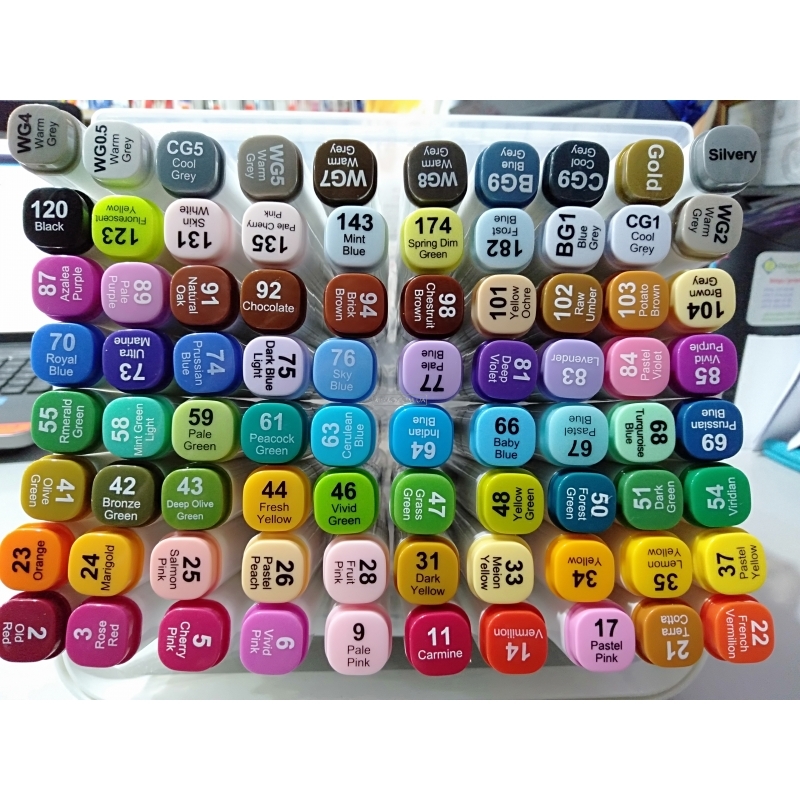Набор двухсторонних Sketch Marker AH-PM508-80
