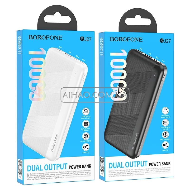 Портативний акумулятор Power Bank Borofone BJ27 10000Mah