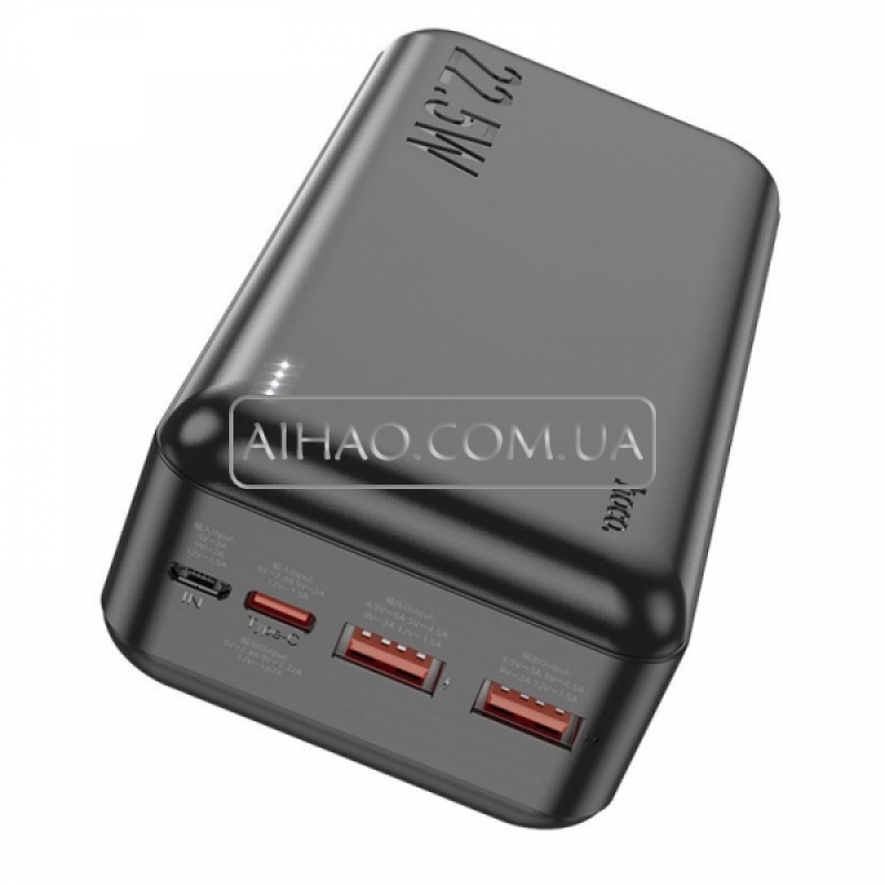 Портативний акумулятор Power Bank Hoco J101B 30000Mah