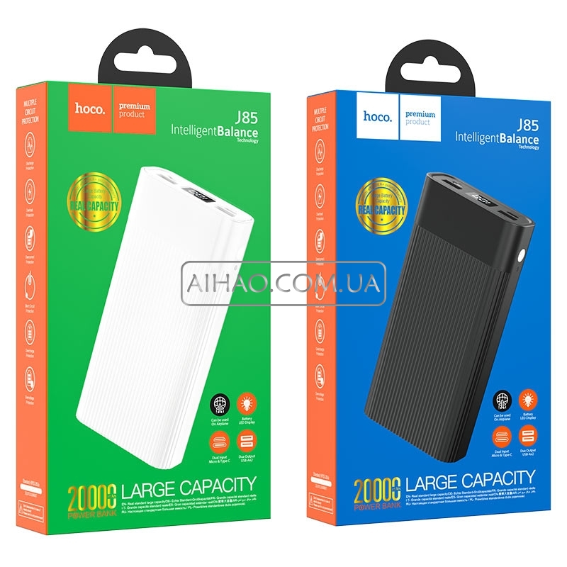 Портативний акумулятор Power Bank Hoco J85 20000Mah