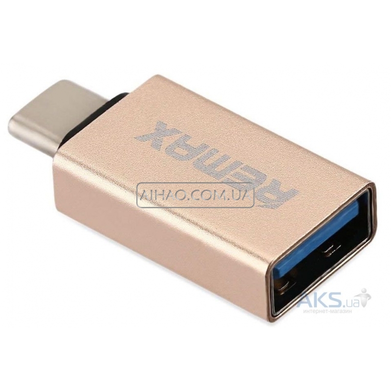 Перехідник OTG REMAX RA-OTG1 USB на USB Type-C 3А