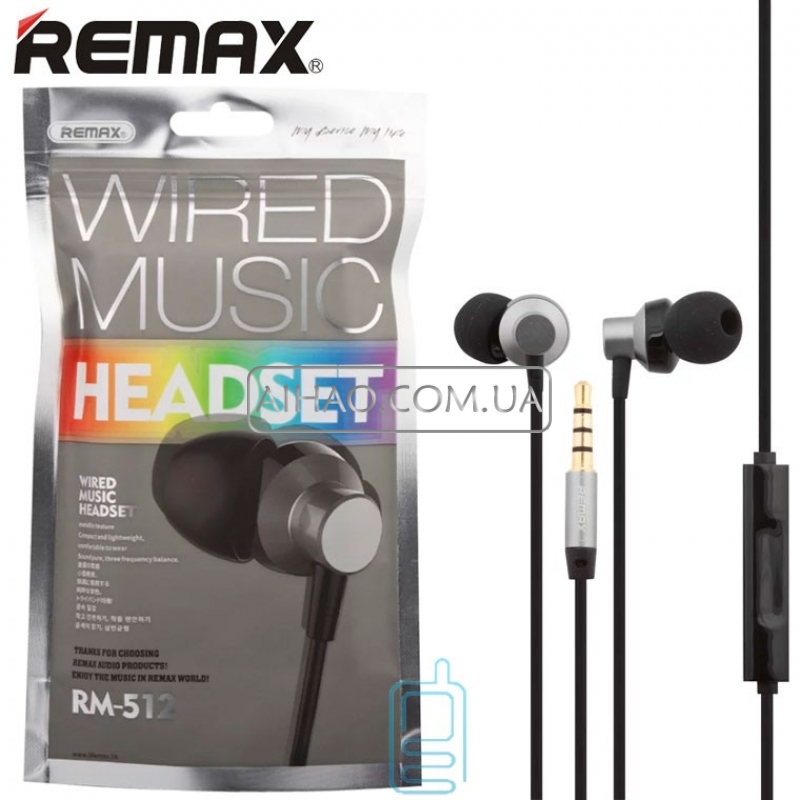 Наушники Remax RM-512 Earphone