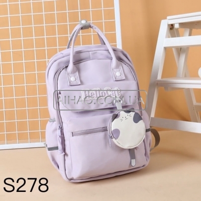 Рюкзак шкільний HELLO CAT 43х30х16 см. Juxianzi S278