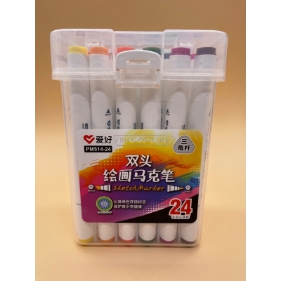 Набор двухсторонних Sketch Marker AH-PM514-24