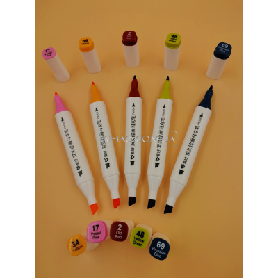 Набор двухсторонних Sketch Marker AH-PM508-24