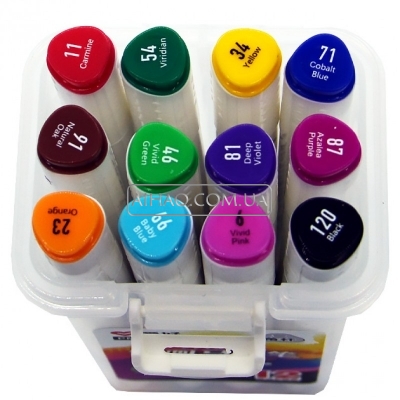 Набор двухсторонних Sketch Marker AH-PM514-12