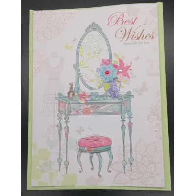 Открытка с конвертом WISH-A1602