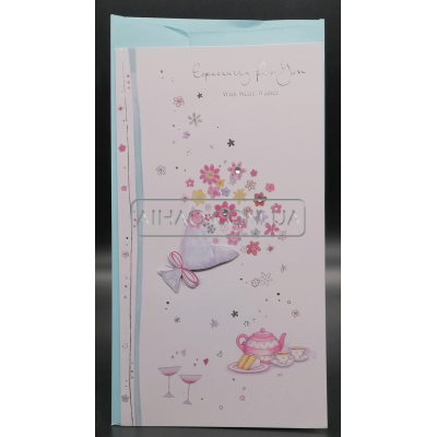 Открытка с конвертом WISH-A1601