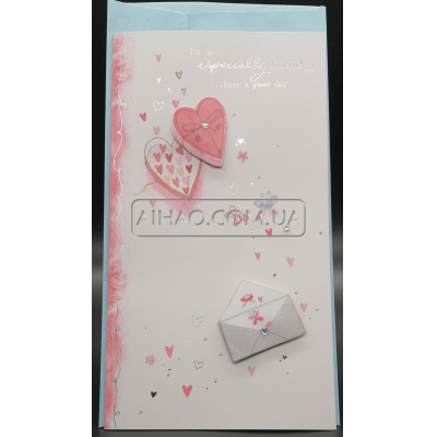 Открытка с конвертом WISH-A1601