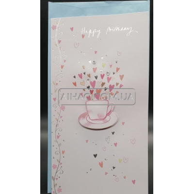 Открытка с конвертом WISH-A1601