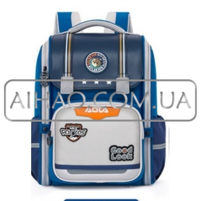 Рюкзак шкільний напівкаркасний AOLAKIDS GOOD LOOK 8993 (43*26*12) 3-6 кл
