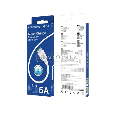 Кабель USB На Type-C Borofone BX33