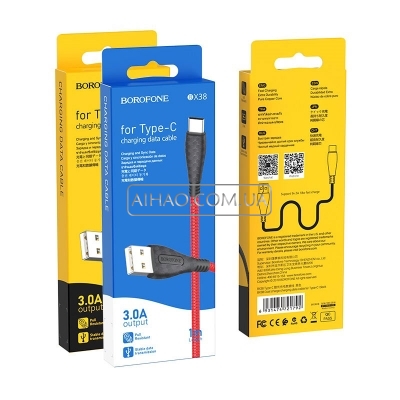 Кабель USB На Type-C Borofone BX38
