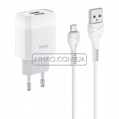 Сетевое зарядное устройство HOCO C73A Micro-USB