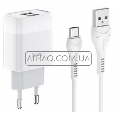 Сетевое зарядное устройство HOCO C73A Type-C