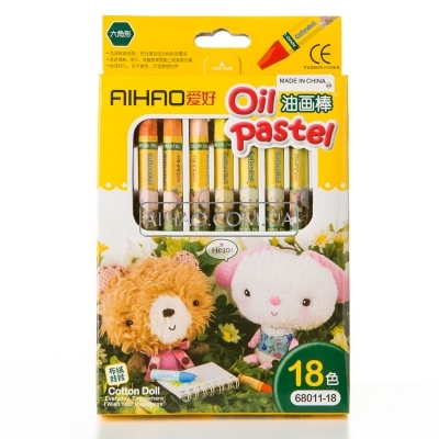 Набор маслянных мелков AH 68011 - 18