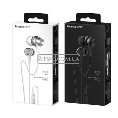 Проводные наушники Borofone BM22 Boundless