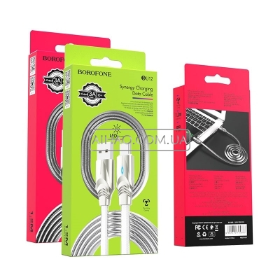 Кабель USB на Lightning Borofone BU12 Synergy