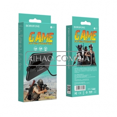 Кабель USB Borofone BU9 Unreal gaming Lightning