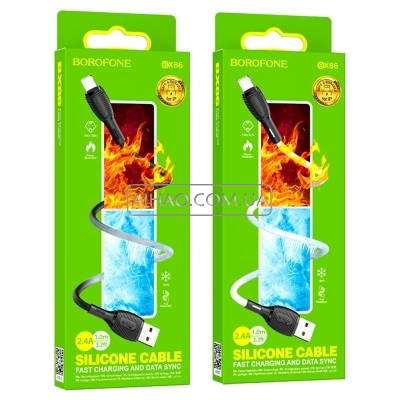 Кабель USB На Lightning Borofone BX86