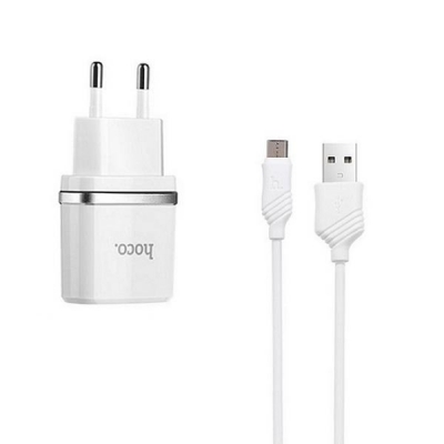 Сетевое зарядное устройство HOCO C11 Micro-USB