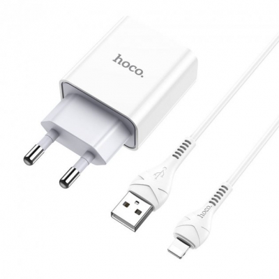 Сетевое зарядное устройство HOCO C81A Lightning