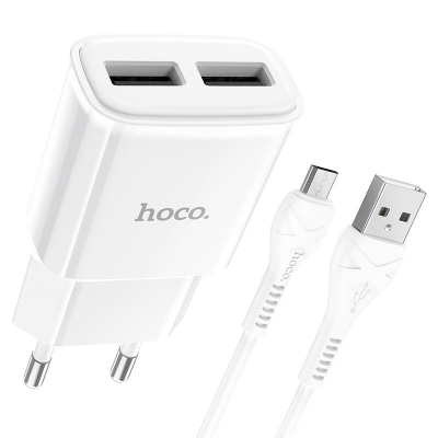 Сетевое зарядное устройство HOCO C88A Micro-USB