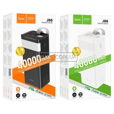 Портативний акумулятор Power Bank Hoco J86 40000Mah