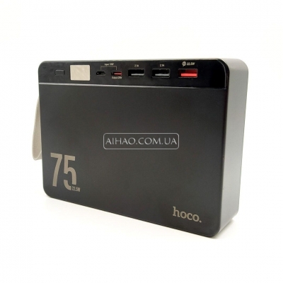 Портативний акумулятор Power Bank Hoco J94 75000Mah