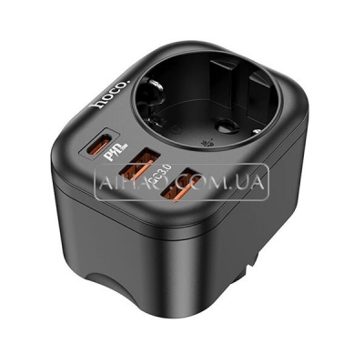 Мережевий зарядний пристрій Hoco NS3 2USB QC3.0 PD20W