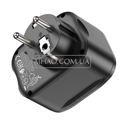 Мережевий зарядний пристрій Hoco NS3 2USB QC3.0 PD20W
