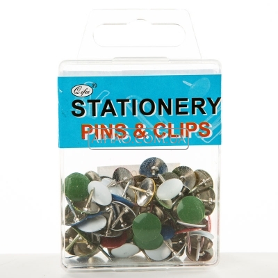 Набор канцелярских кнопок Pins-011