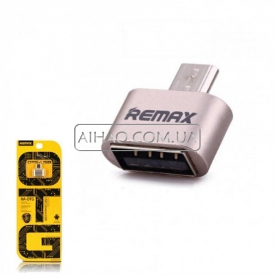 Перехідник OTG REMAX RA-OTG USB на Micro-USB