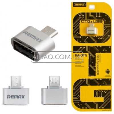 Перехідник OTG REMAX RA-OTG USB на Micro-USB