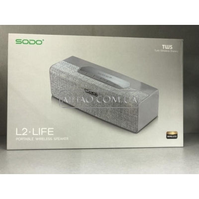 Колонка портативная, беспроводная SODO L-2 Life