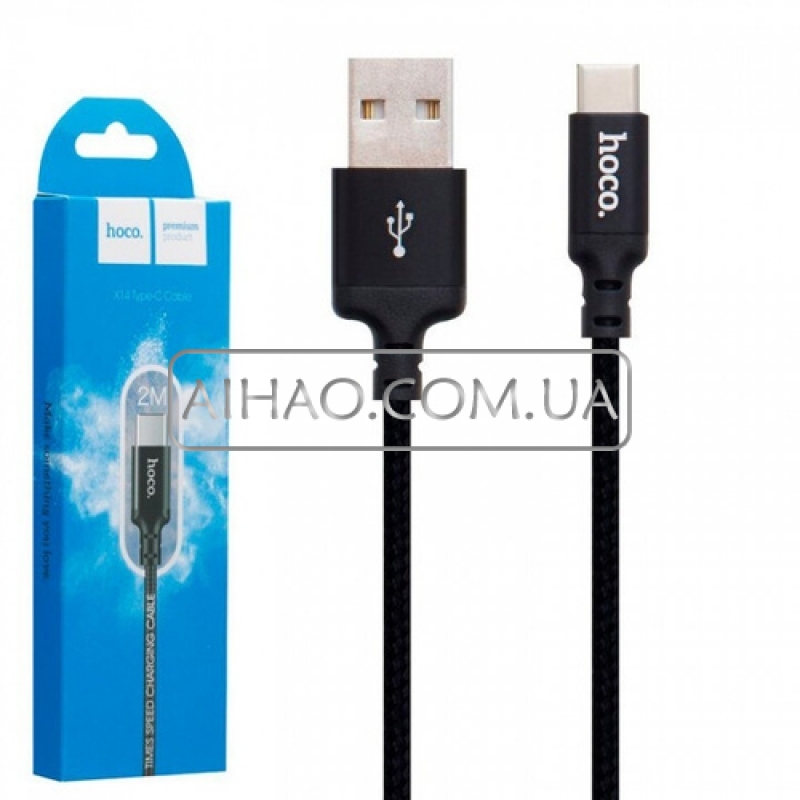 Кабель USB На Type-C HOCO X14 2M