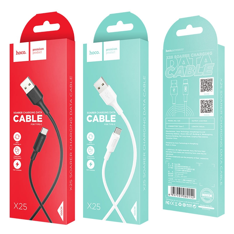 Кабель USB На Type-C HOCO X25 1M